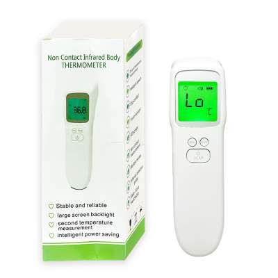 Digital LCD infrared thermometer non contact forehead temperature gun Digital LCD infrared thermometer free shipping